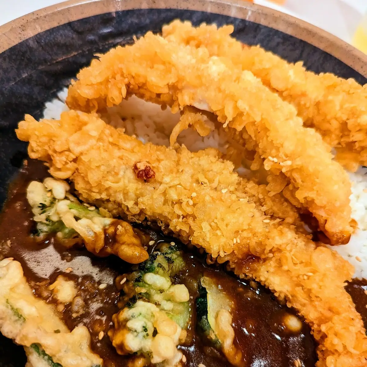 Shrimp Tempura Curry