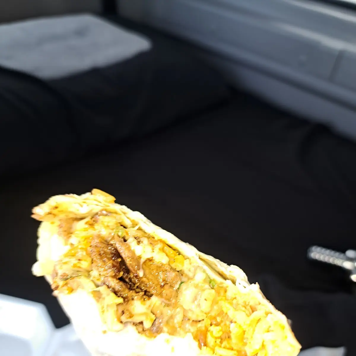Bean & Cheese Burrito with Fries