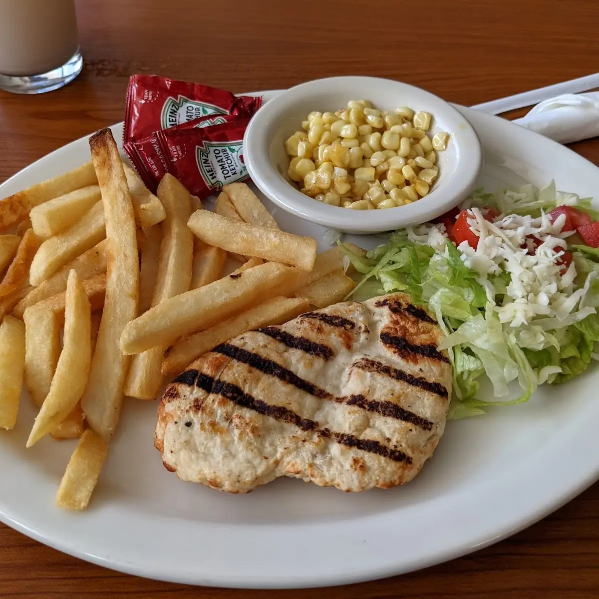 Grilled Chicken Dinner