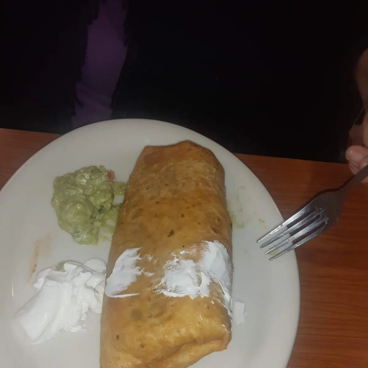 Shredded Beef Chimichanga Dinner
