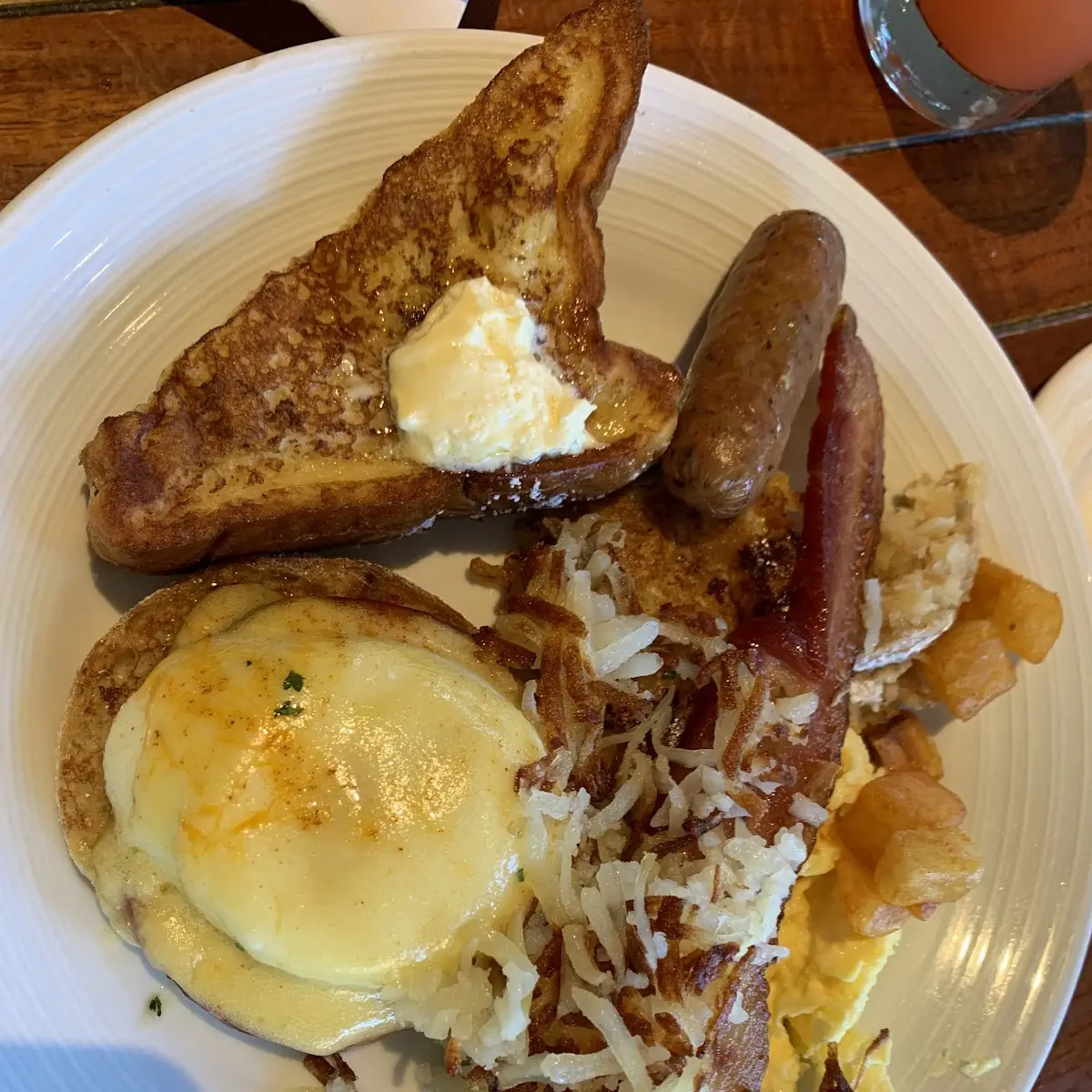 Egg Benedict Sausage