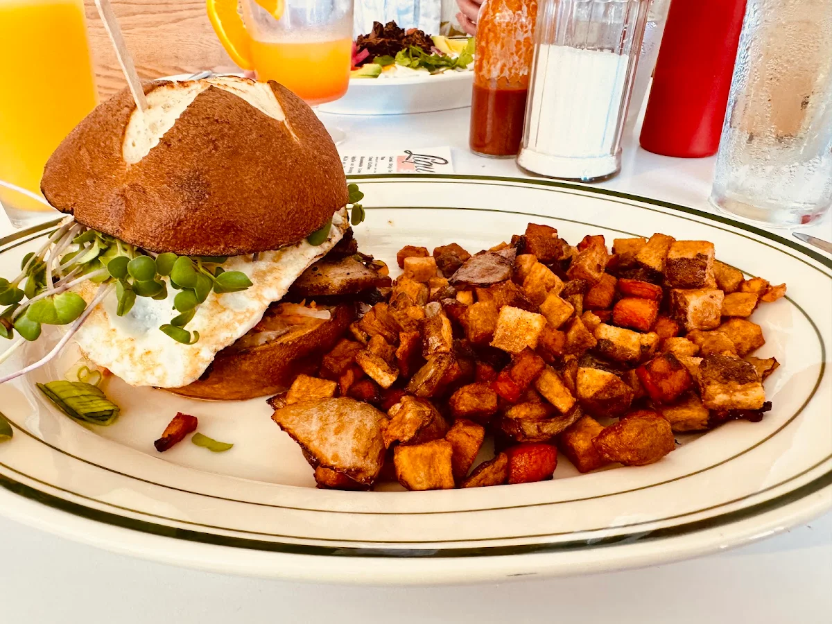 Pork Belly Breakfast Sandwich