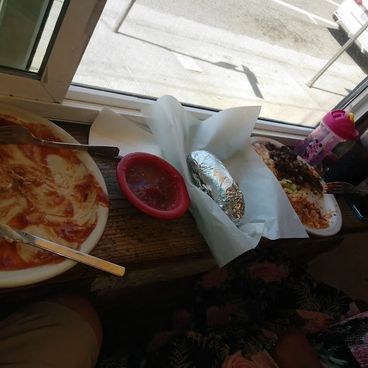 1 Cheese Enchilada Rice & Beans