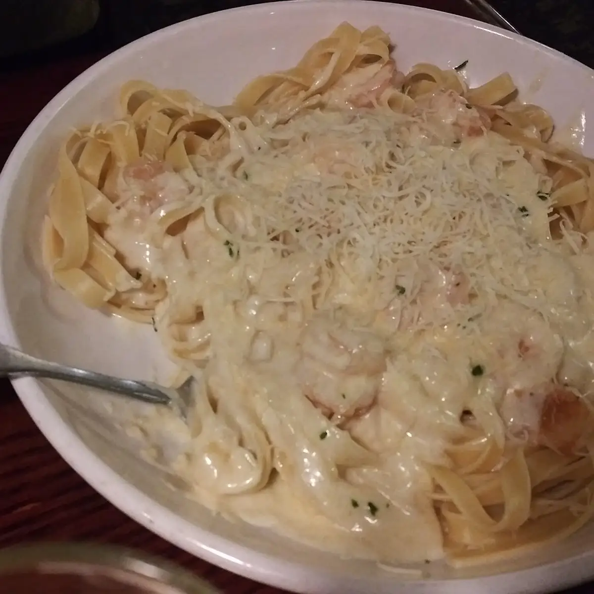 Shrimp Alfredo