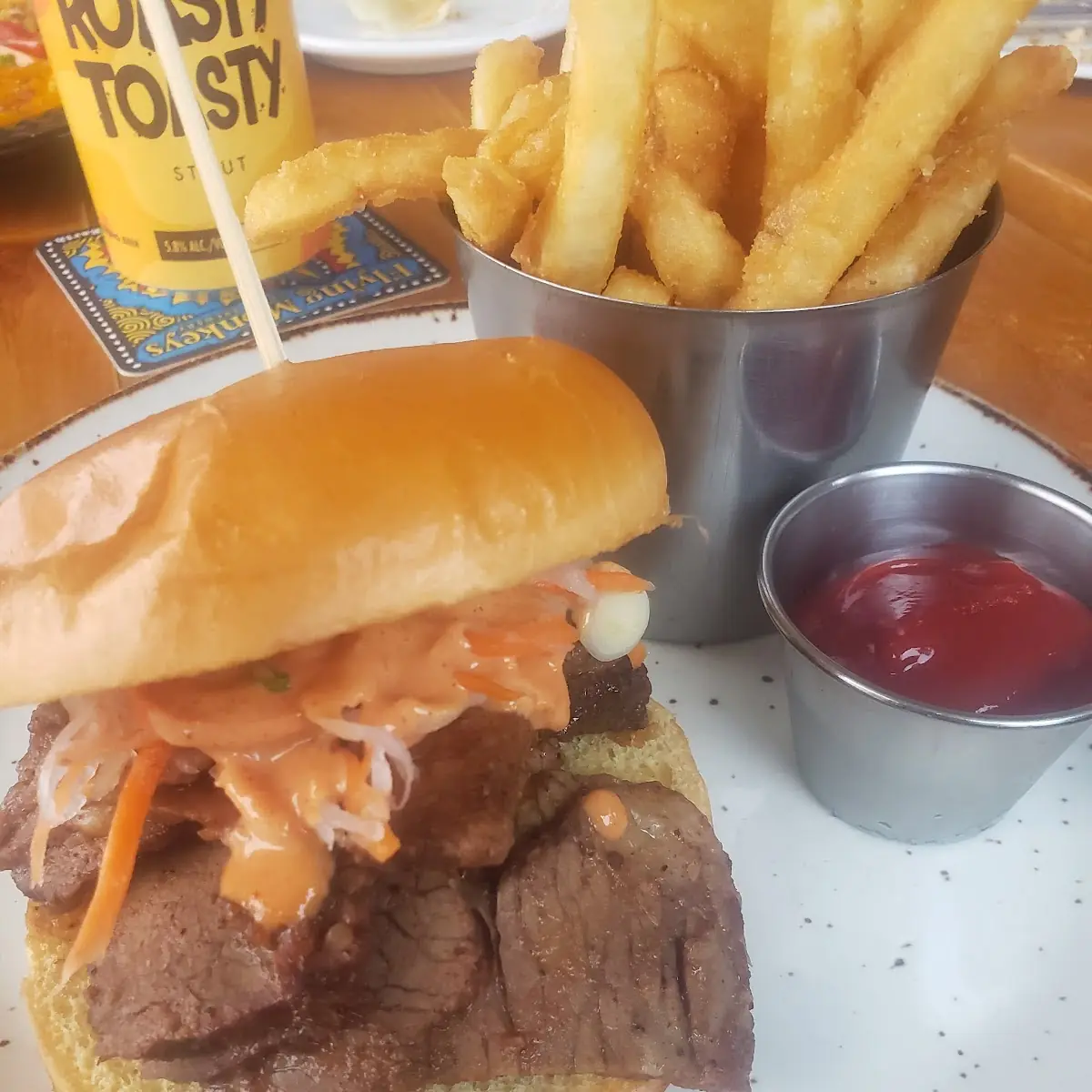 Brisket Sandwich, Erie St GastroPub