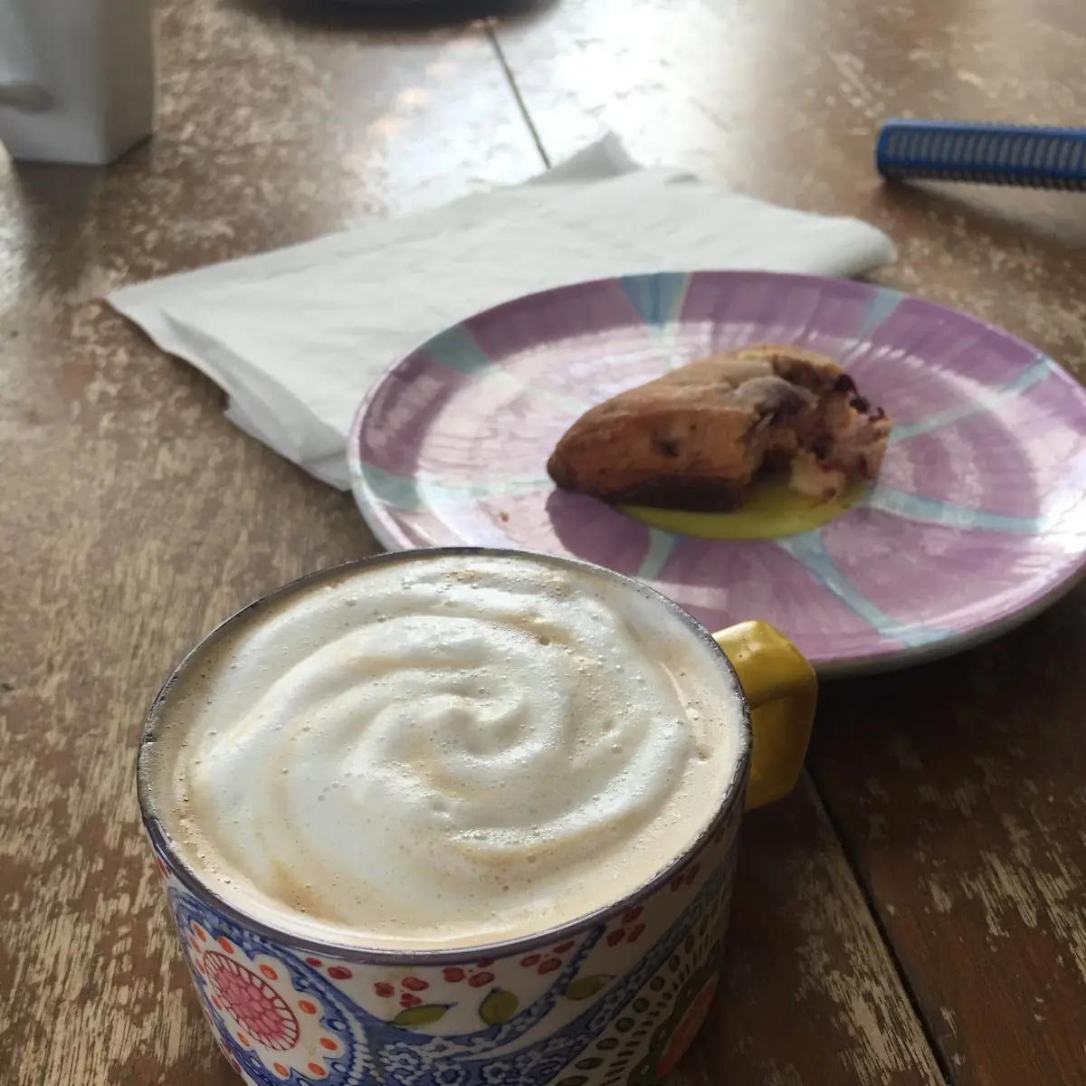 Cappuccino and Scone