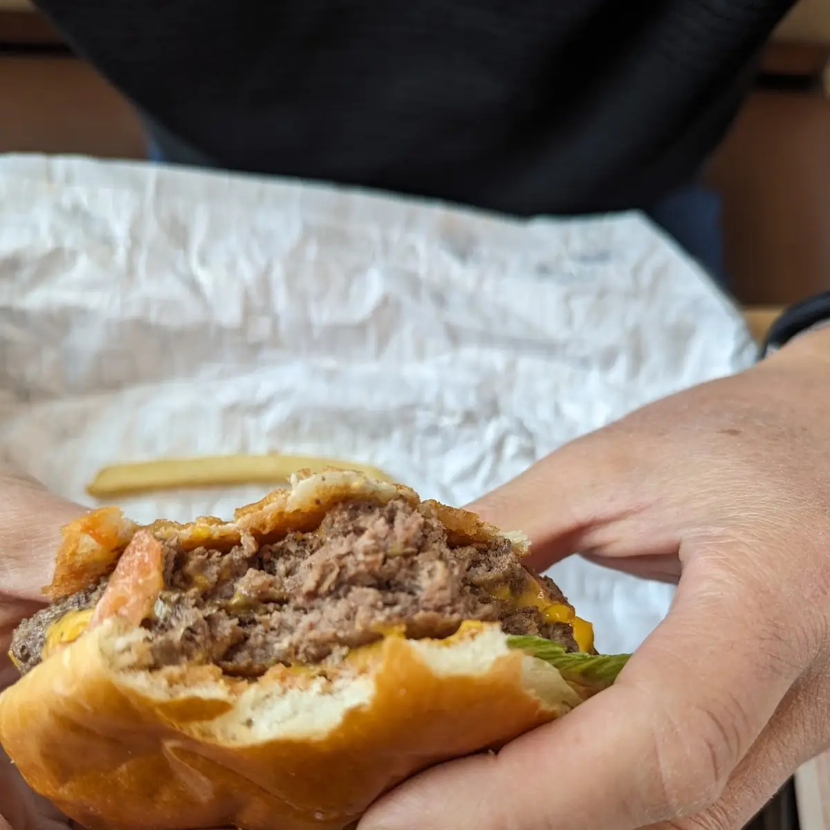 Dave's Double Cheeseburger