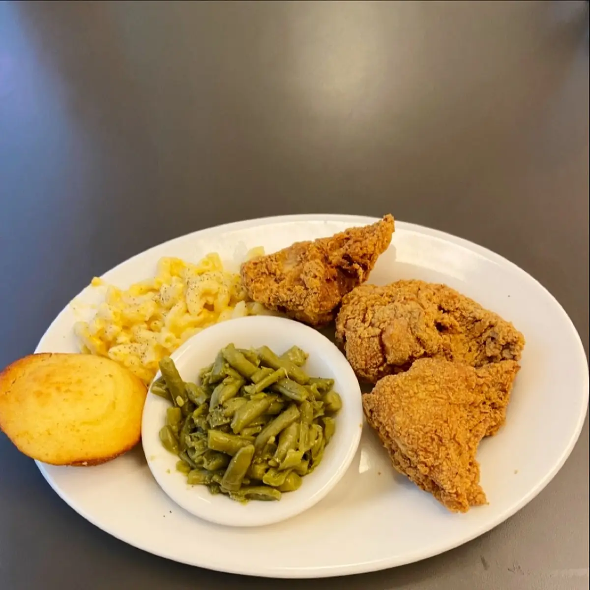 Fried Chicken Blue Plate Special