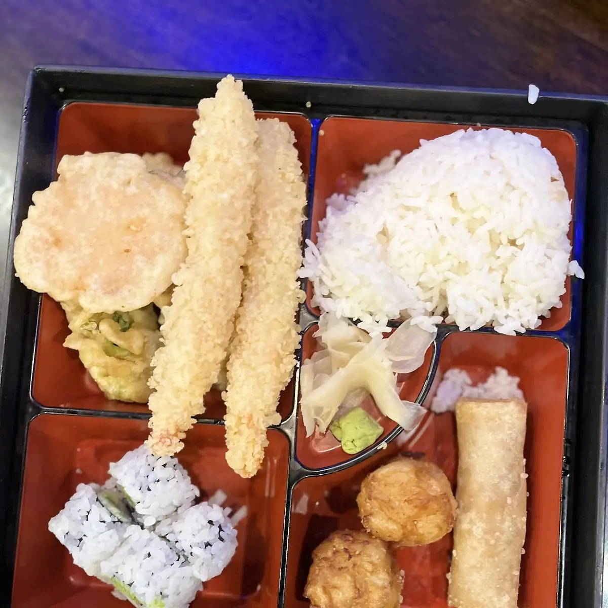 Shrimp Tempura Bento