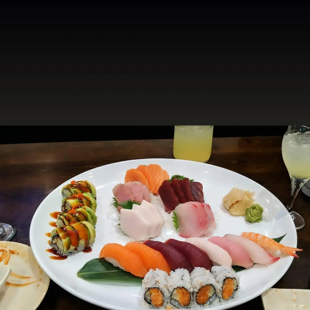 Sushi and Sashimi Combo