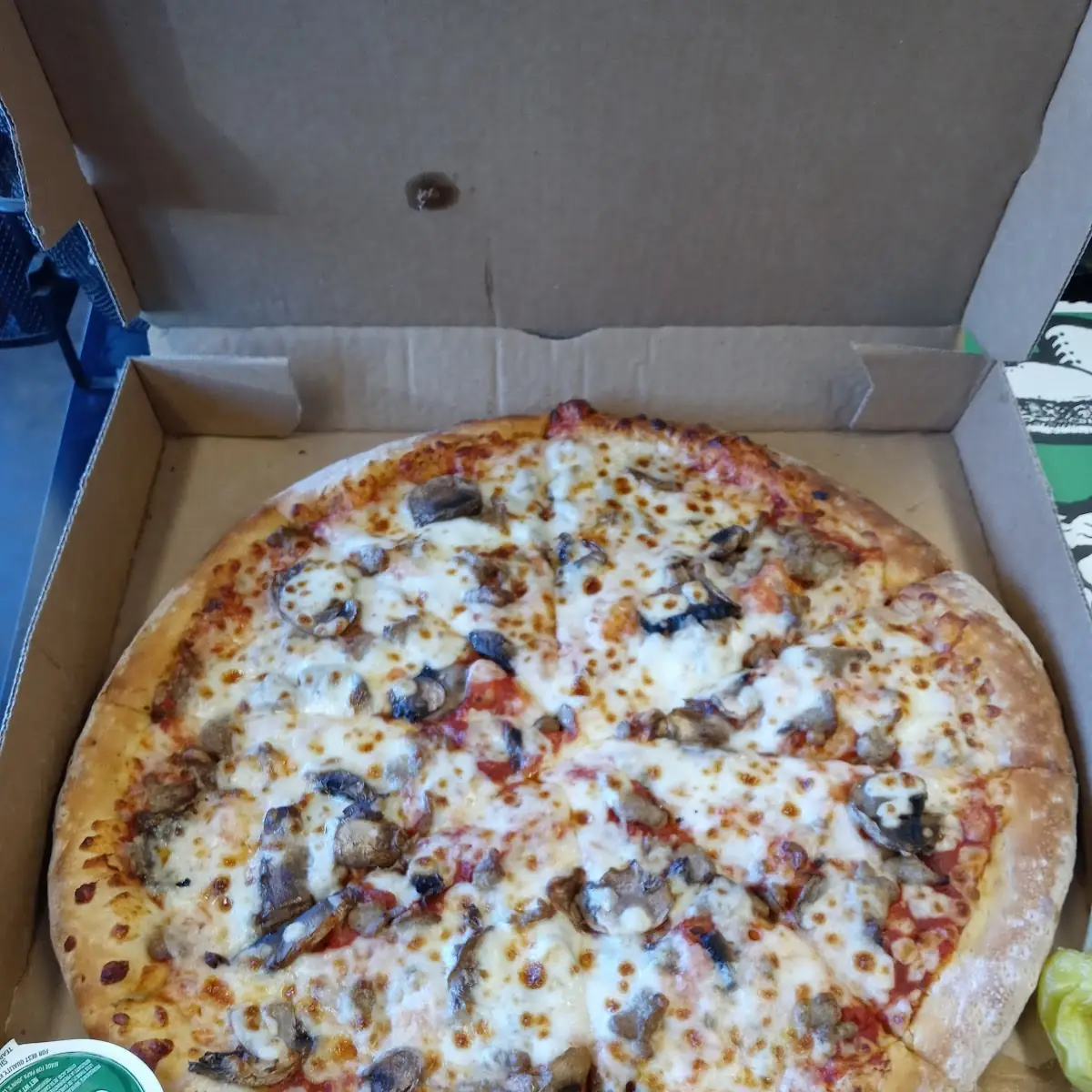 Beef and Mushroom Pizza