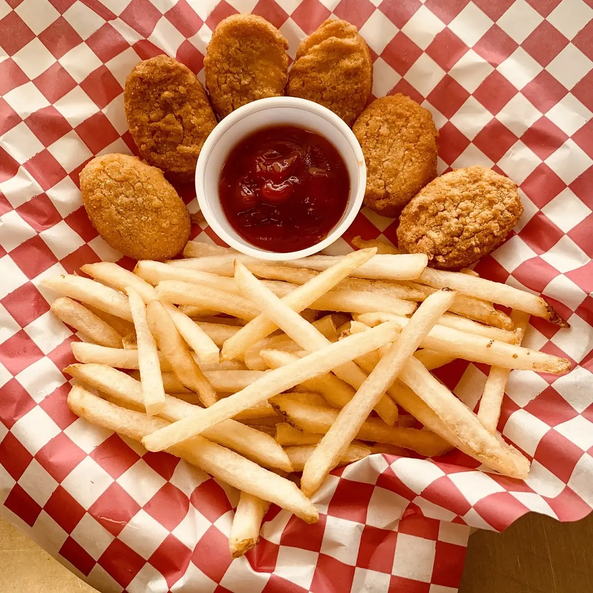 Chicken Nuggets with Fries