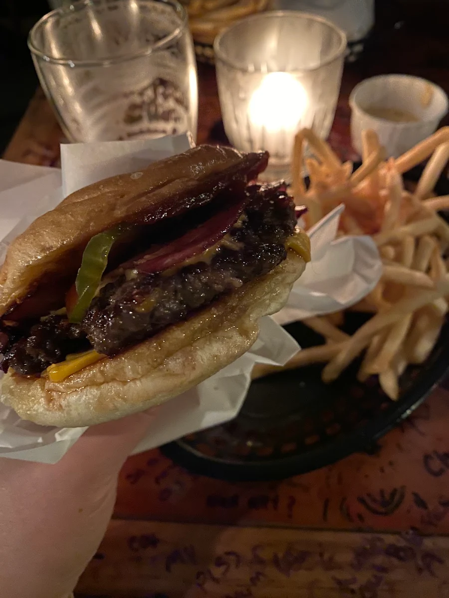 Cheese Burger and Fries, Mary's Castle Hill