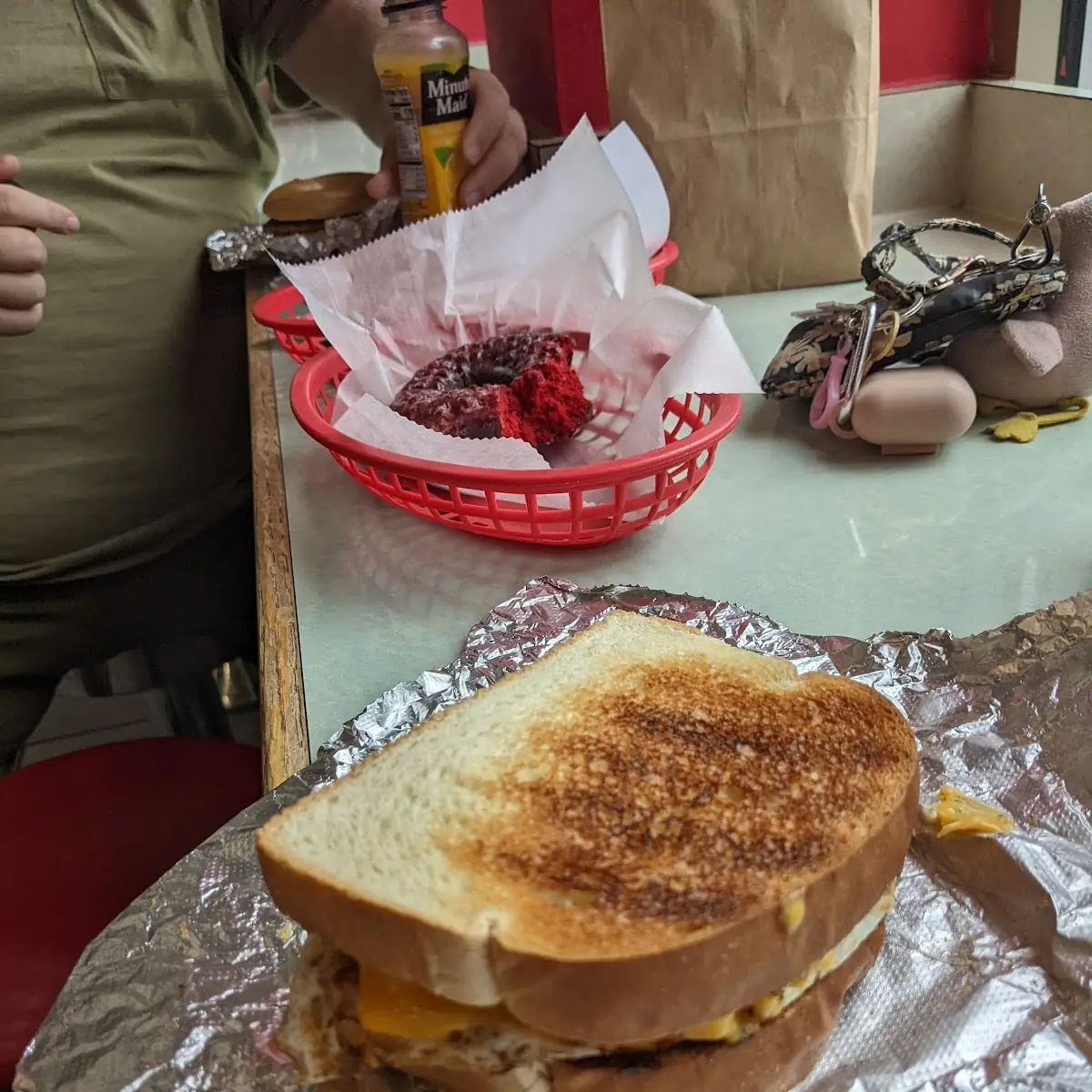 Bacon Egg and Cheese Sandwich
