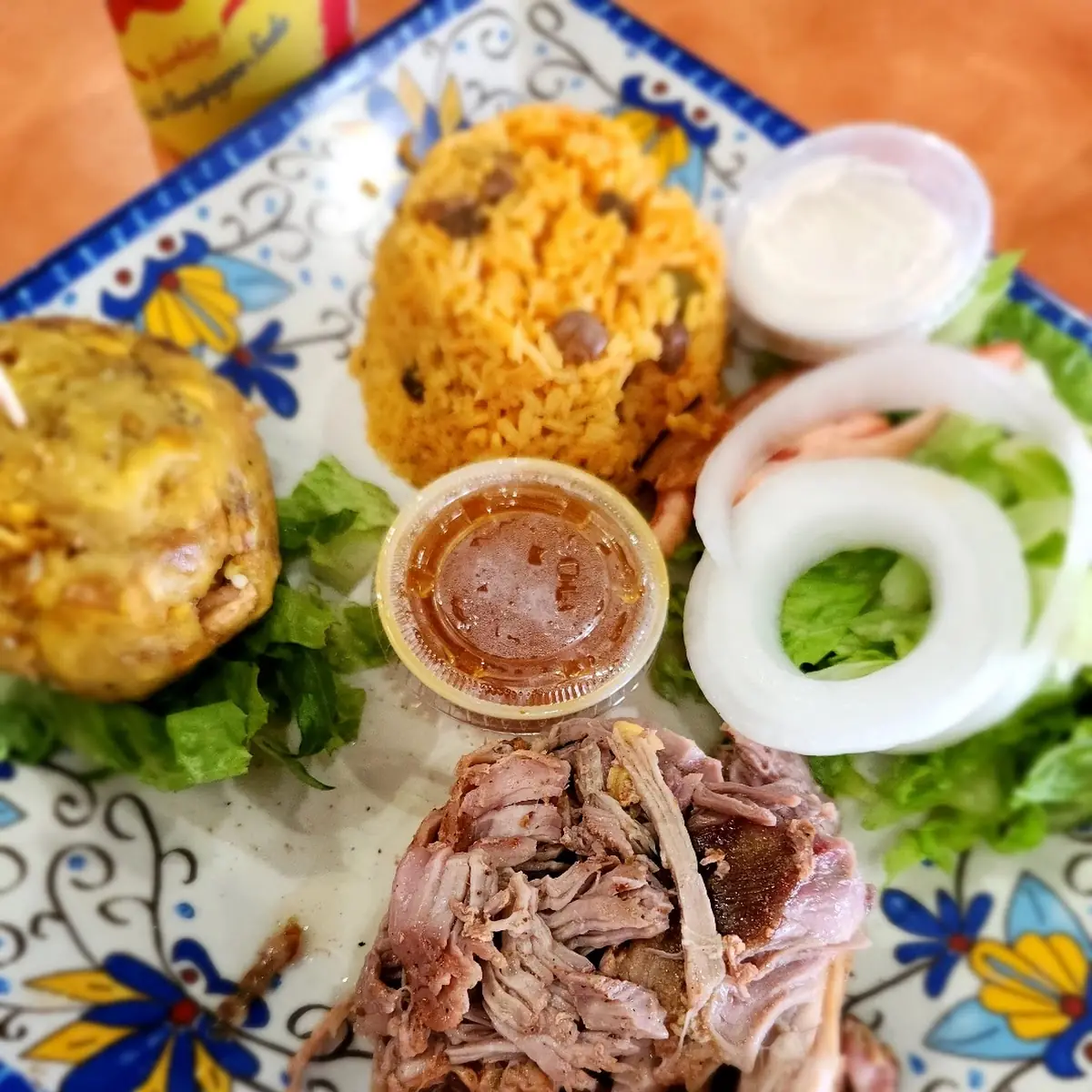 Mofongo with Lechon