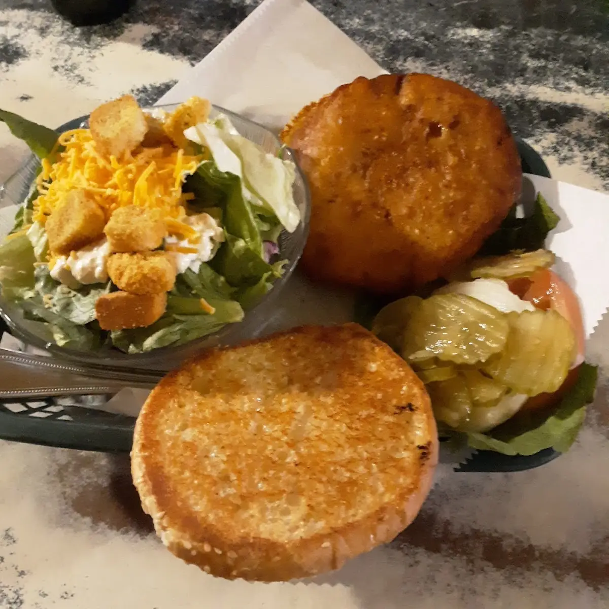 Pork Chop John Sandwich
