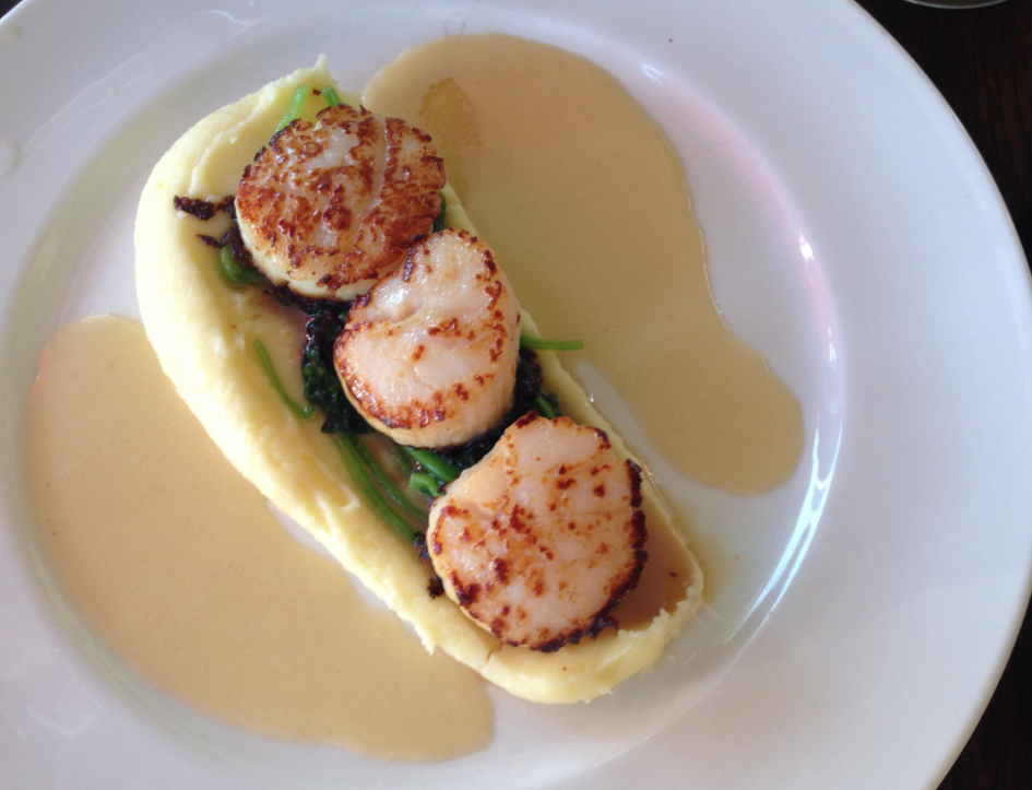 Pan Seared Scallops
