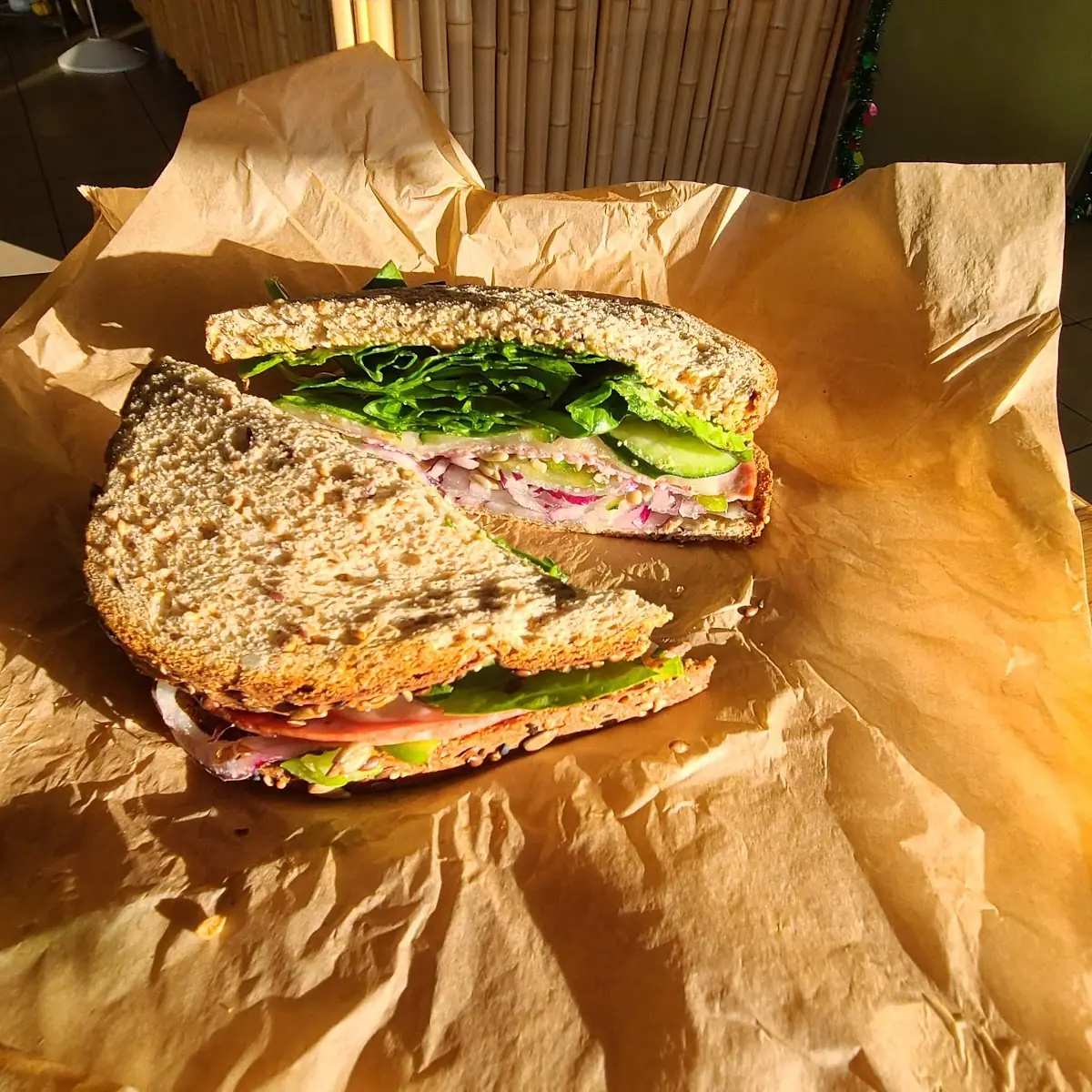 Ham and Cheese Sandwich