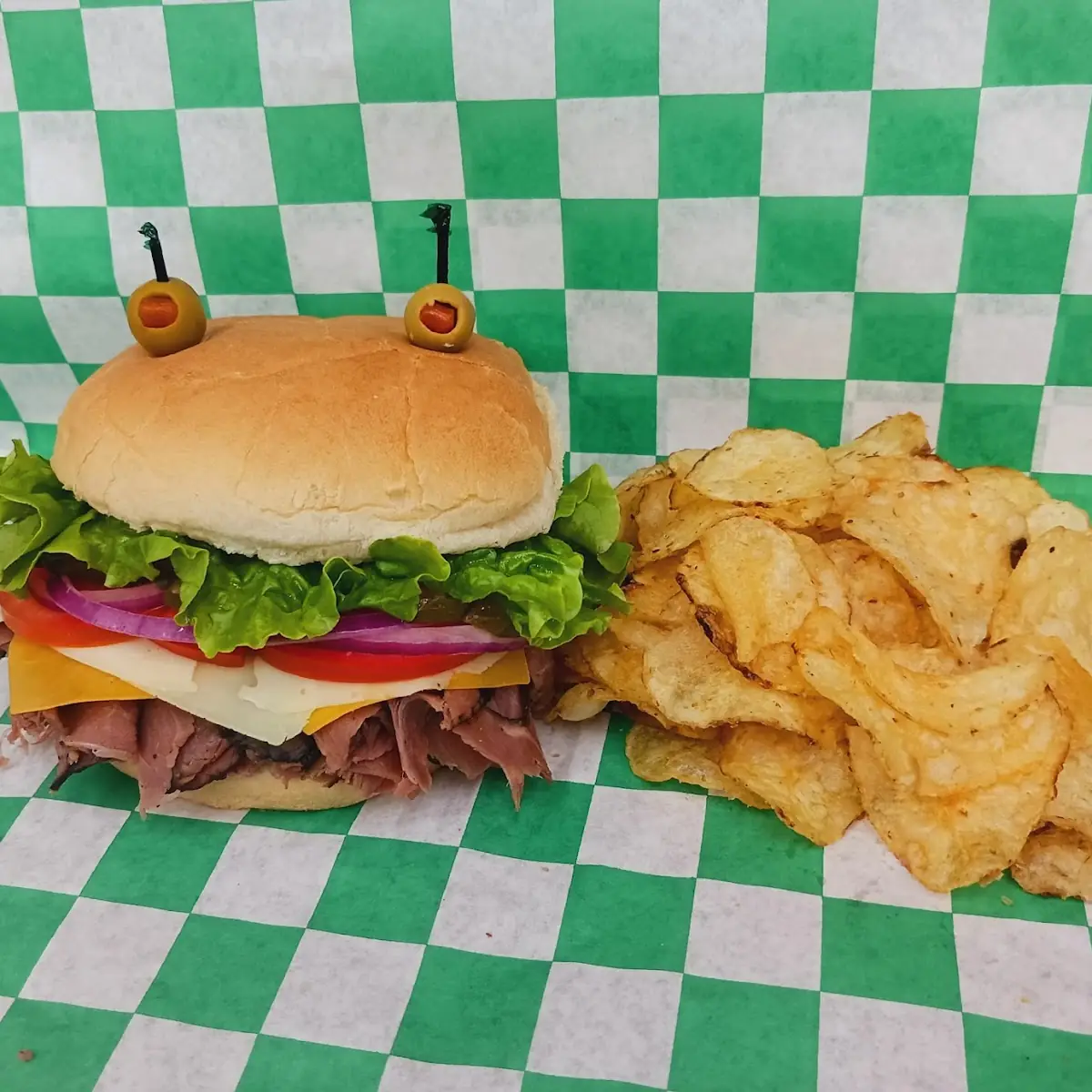 Roast Beef on a Bun