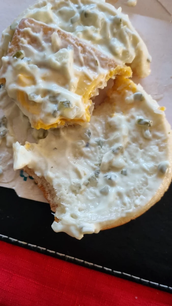 Tartar Sauce with Fish Burger, McDonald's Keysborough