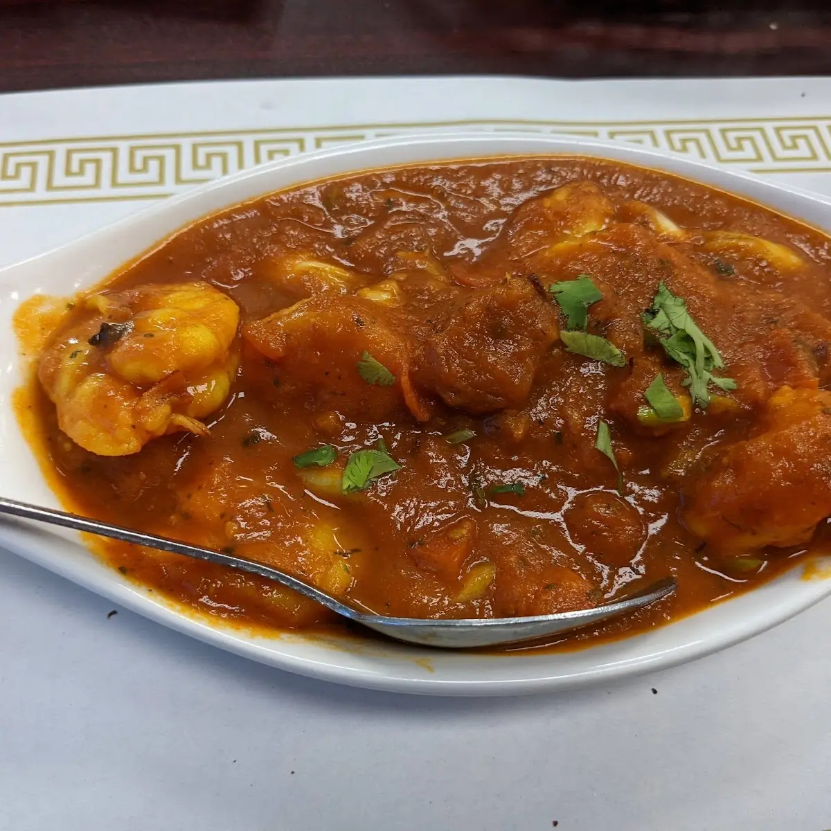 Shrimp Saag