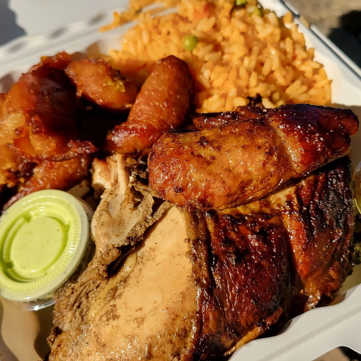 1 4 Chicken with Rice and Plantains