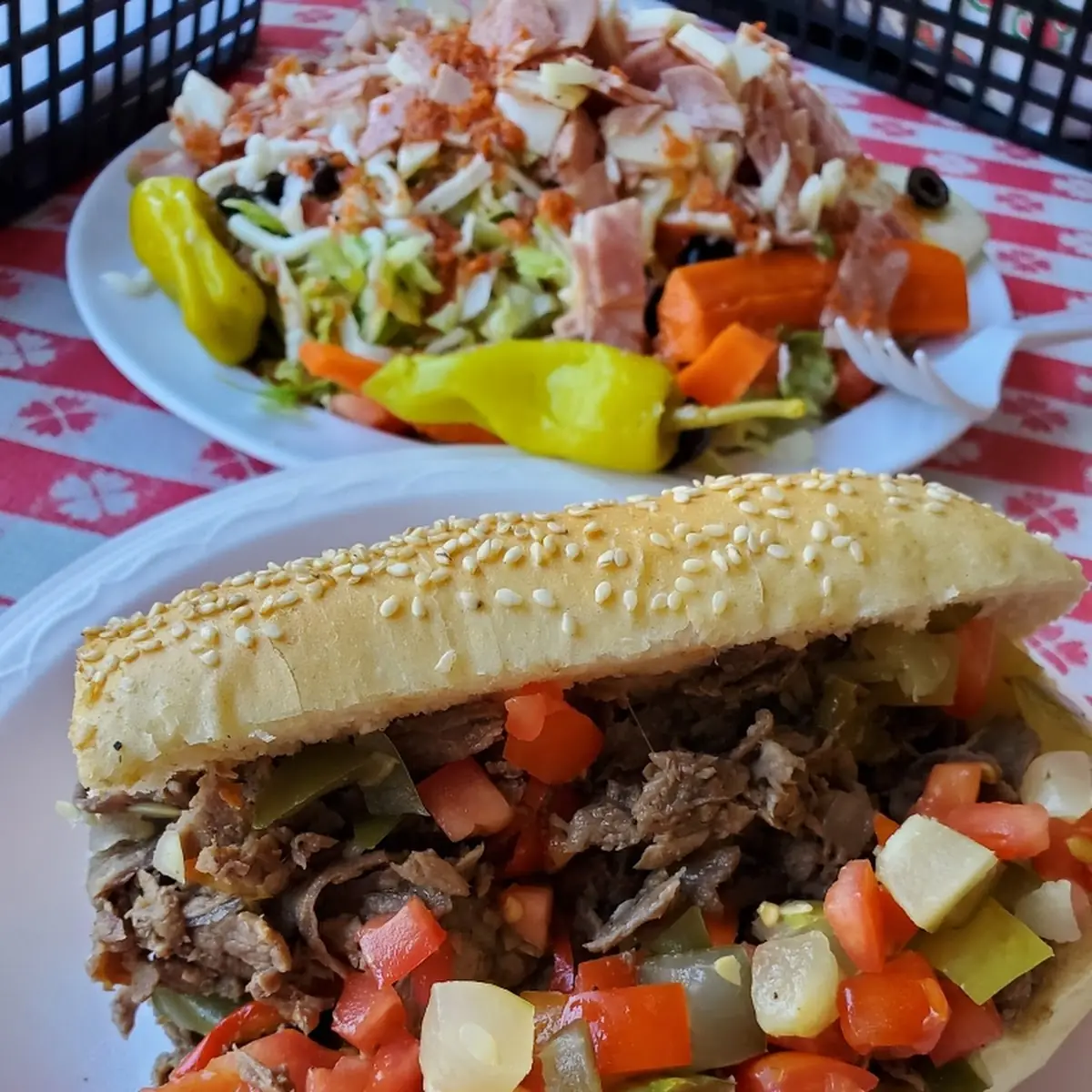 Peppered Steak Sandwich