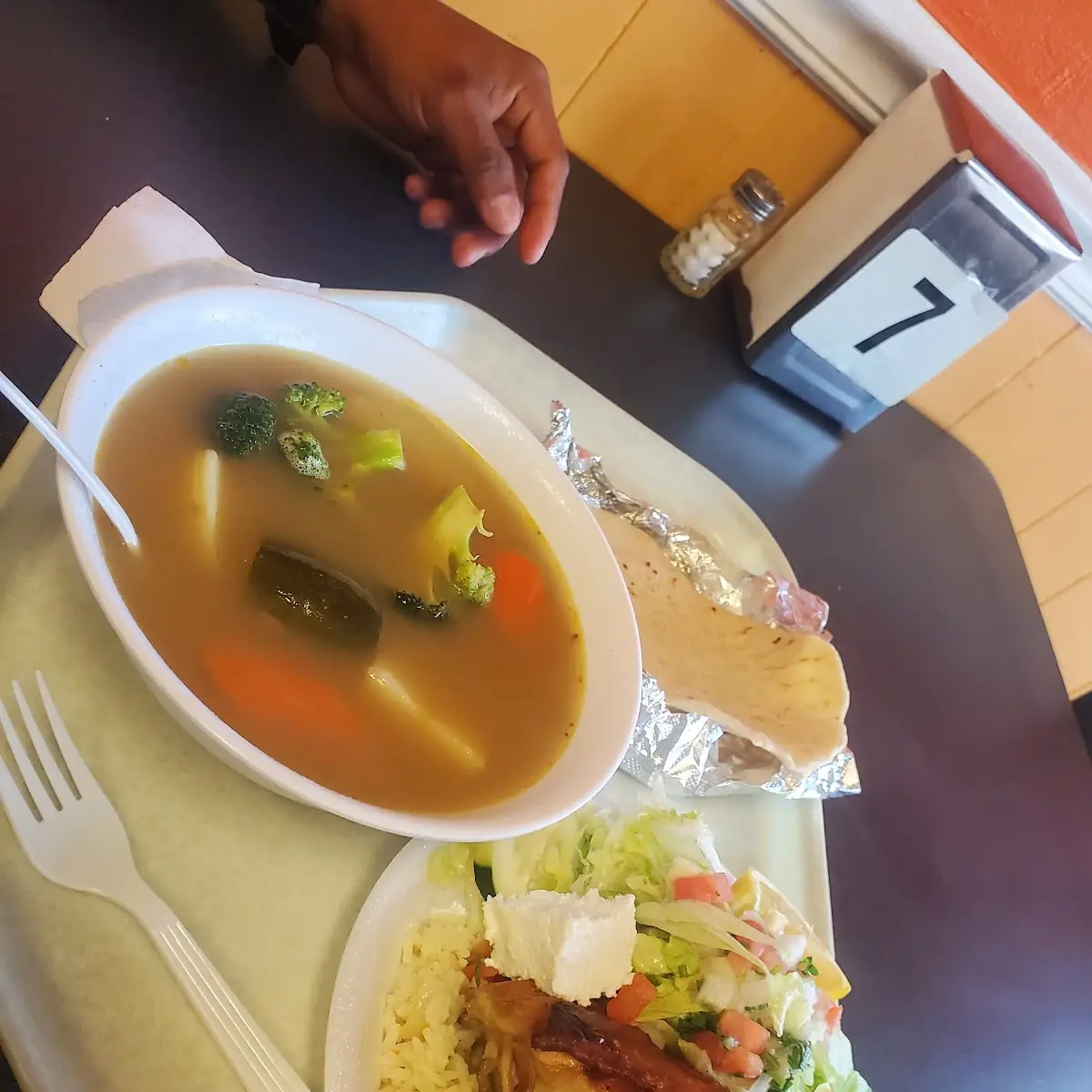 Sopa de Gallina India