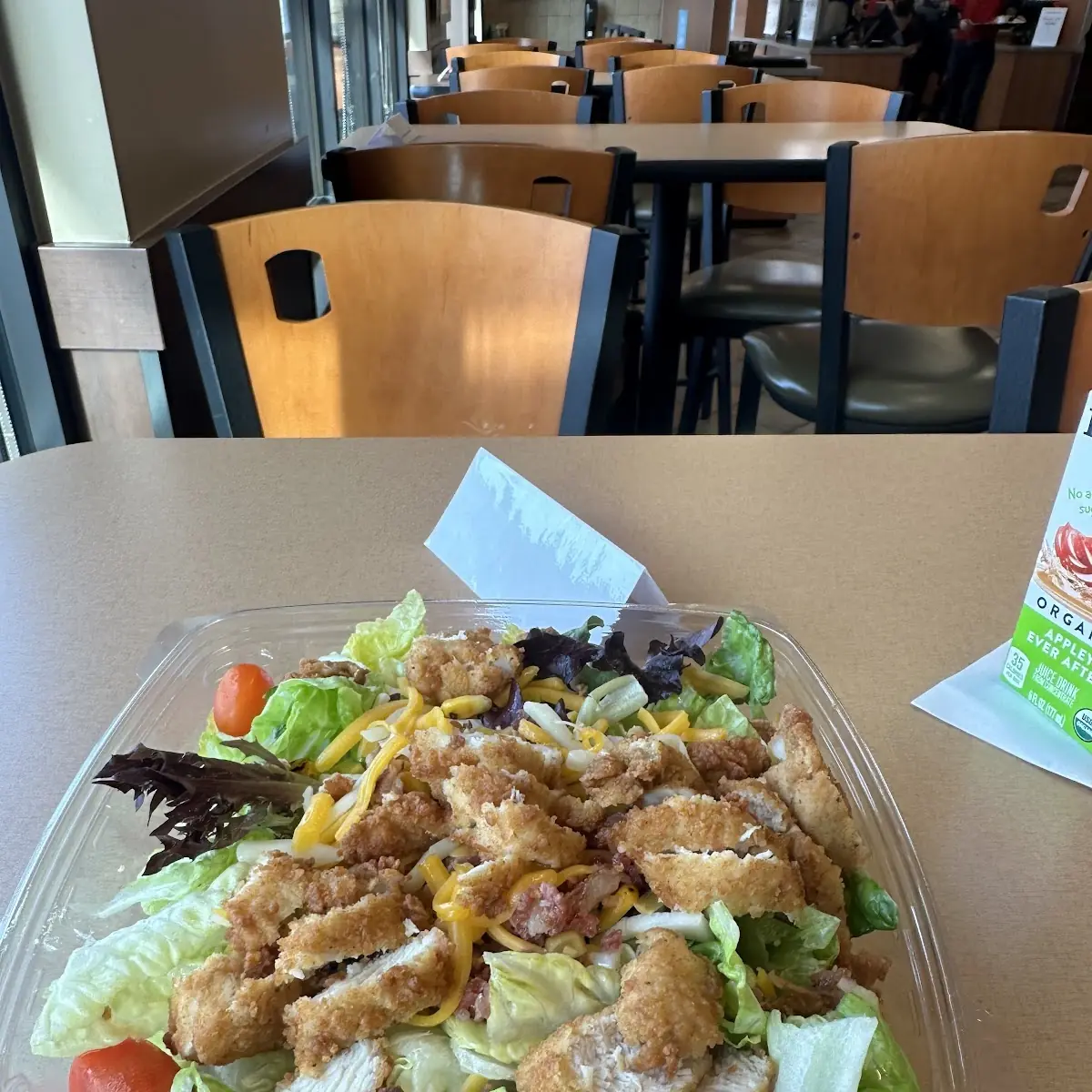 Caesar Salad with Chicken Tenders