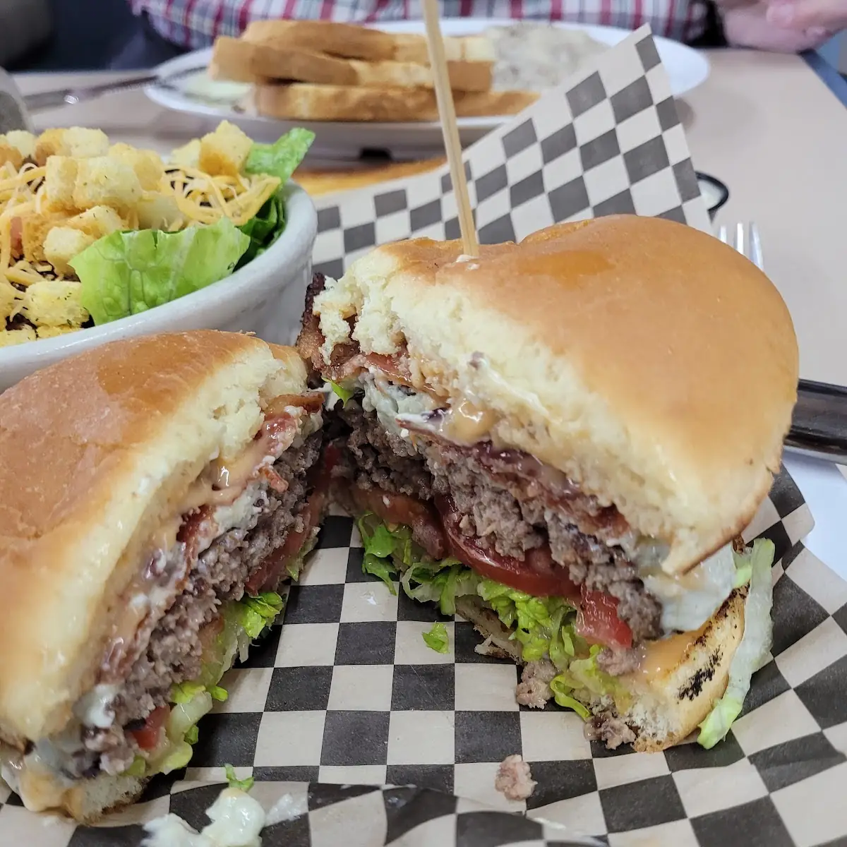 Bacon Blue Cheese Burger