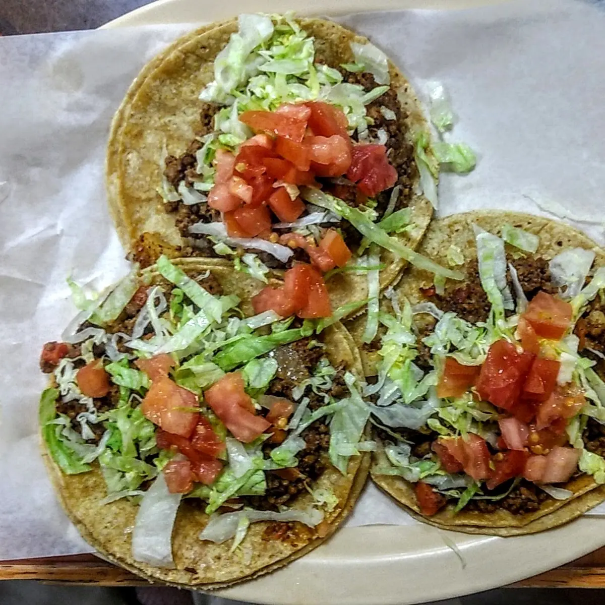 Tacos Corn Flour Tortilla