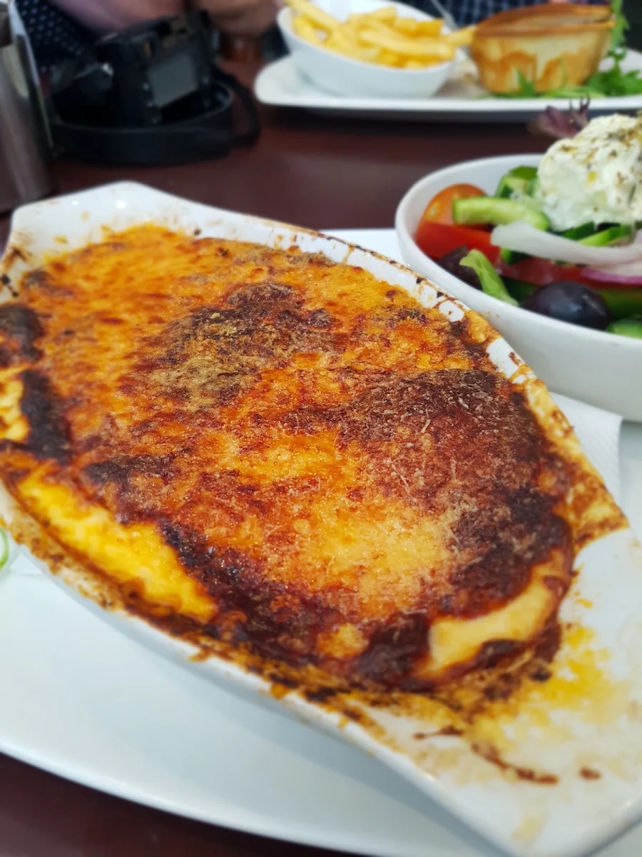 Moussaka, Xenos Restaurant Bar Cafe