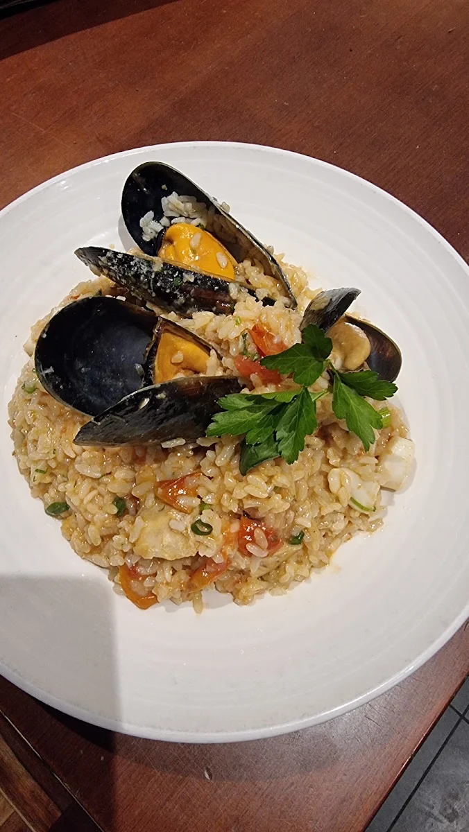 Seafood Risotto, Xenos Restaurant Bar Cafe