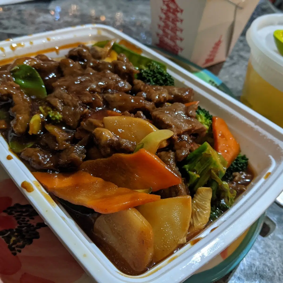 Beef and Vegetable Lo Mein