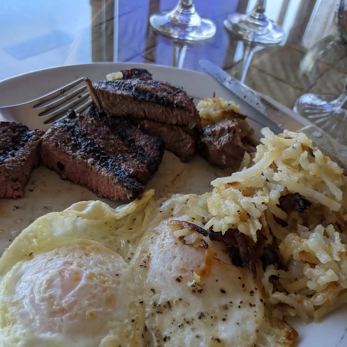 Steak and Eggs