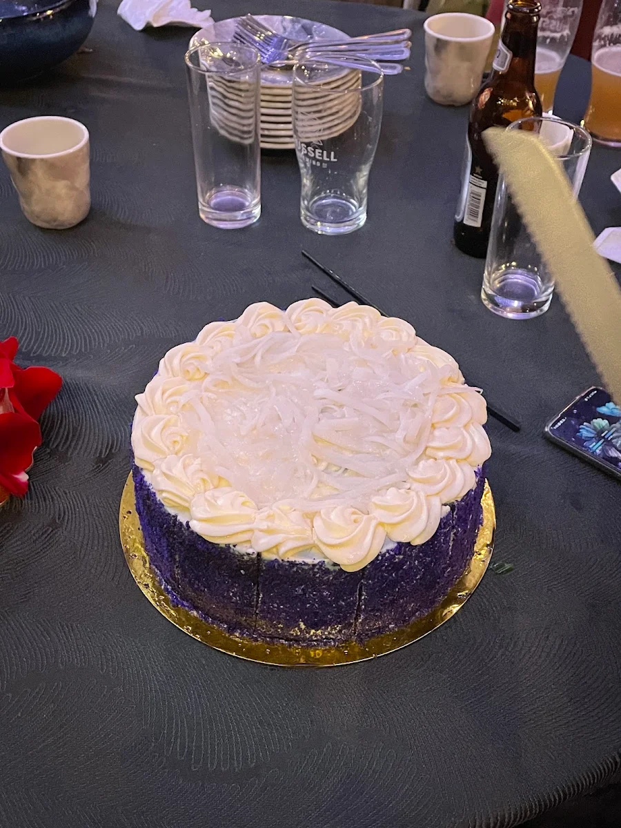 Ube Cake, Kumare Restaurant and Bakery