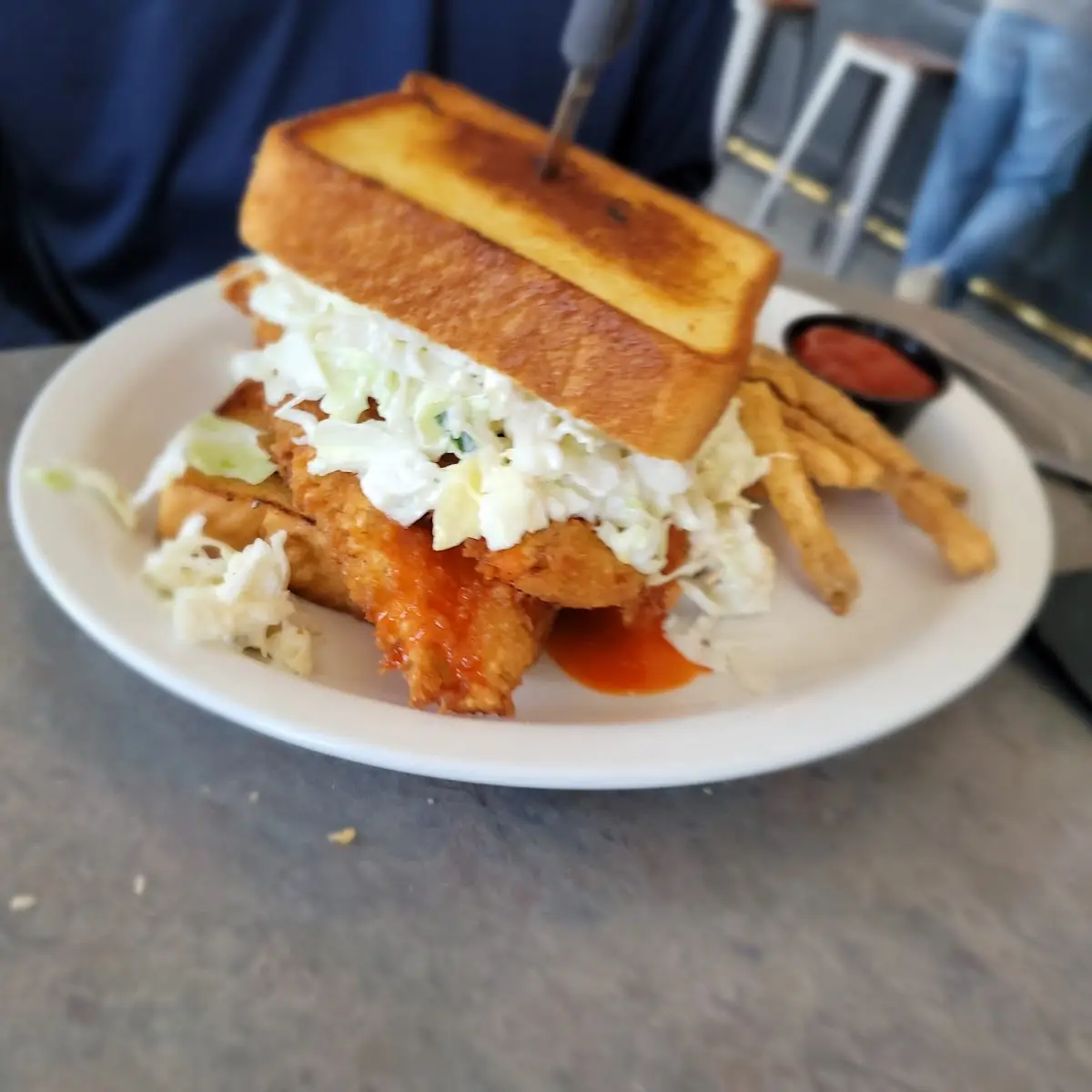 Buffalo Chicken Truffle Sandwich