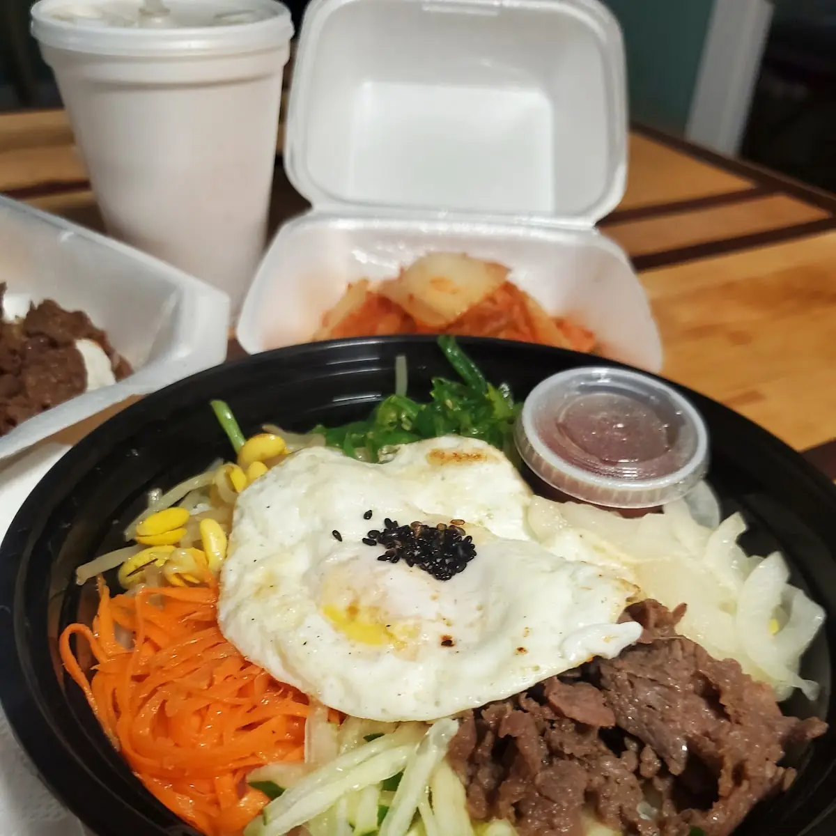 Beef Bulgogi and Bibimbap