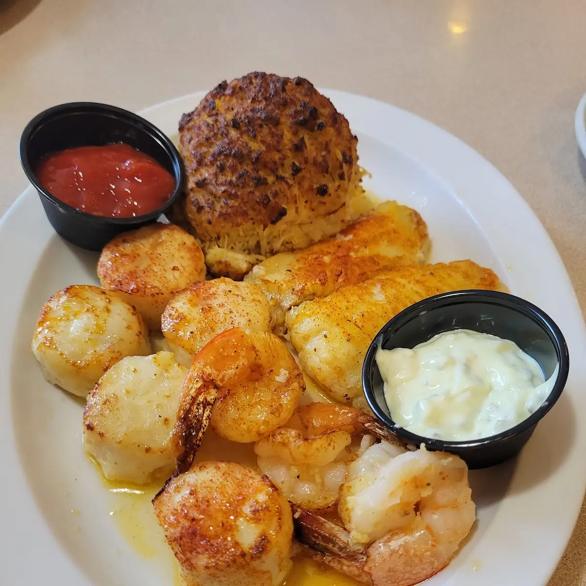 Broiled Seafood Combo