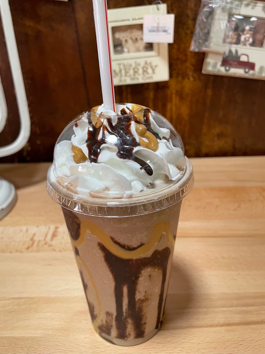 Chocolate Peanut Butter Frappe