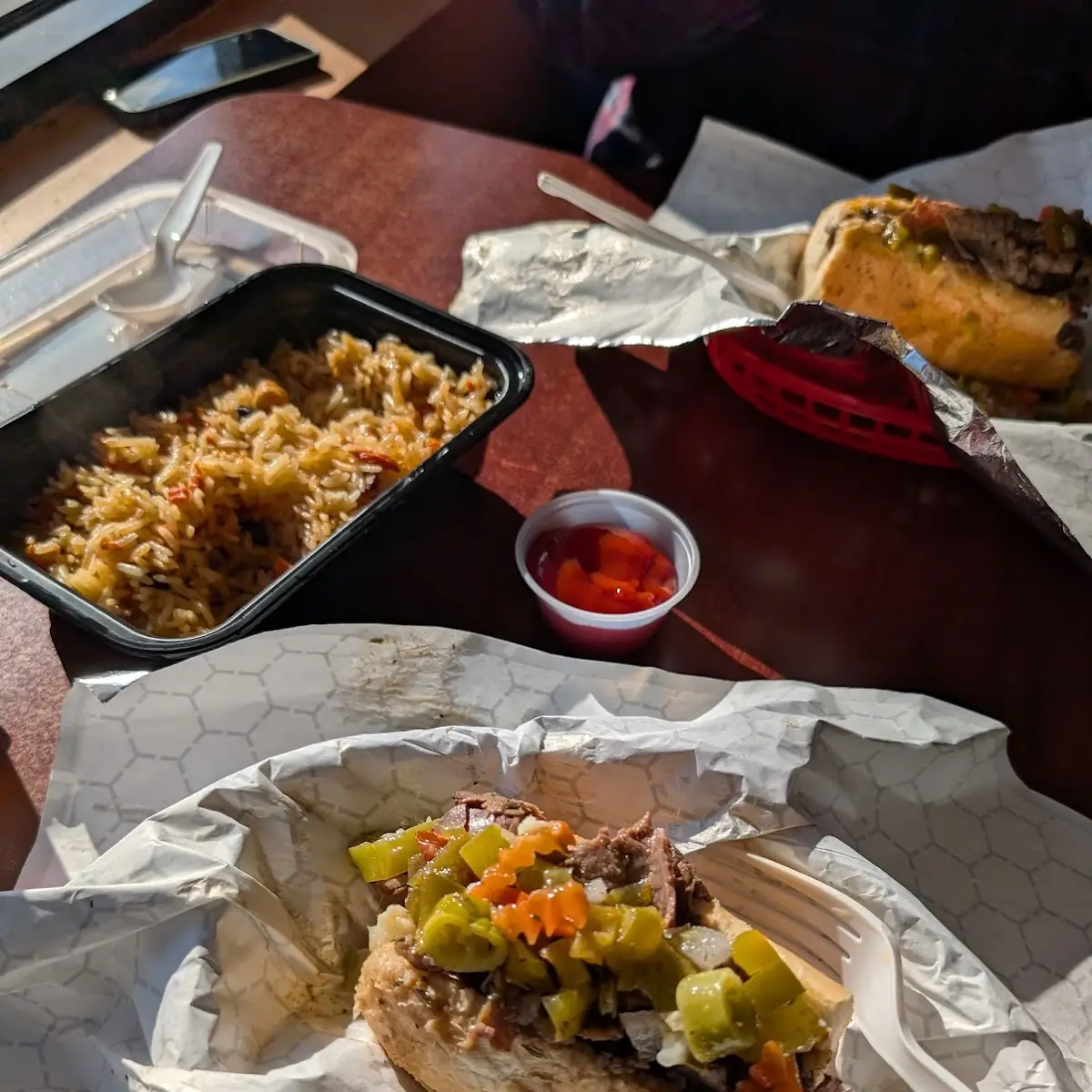 Chicago Beef and Plov Rice