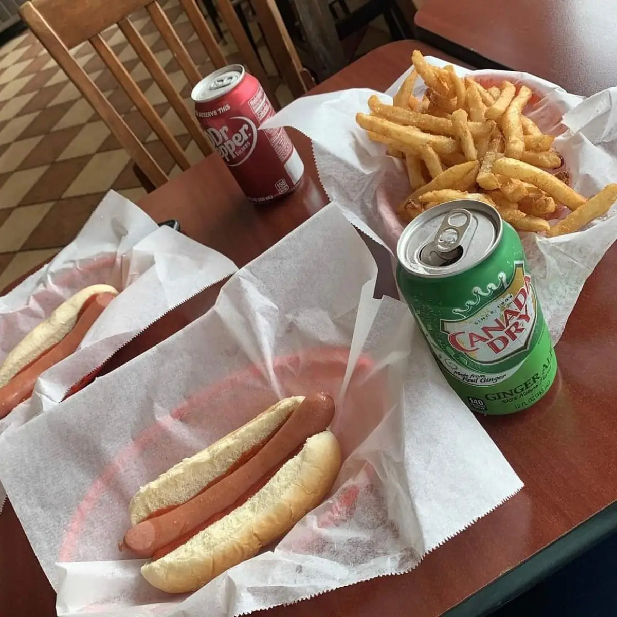 Hot Dogs and Fries