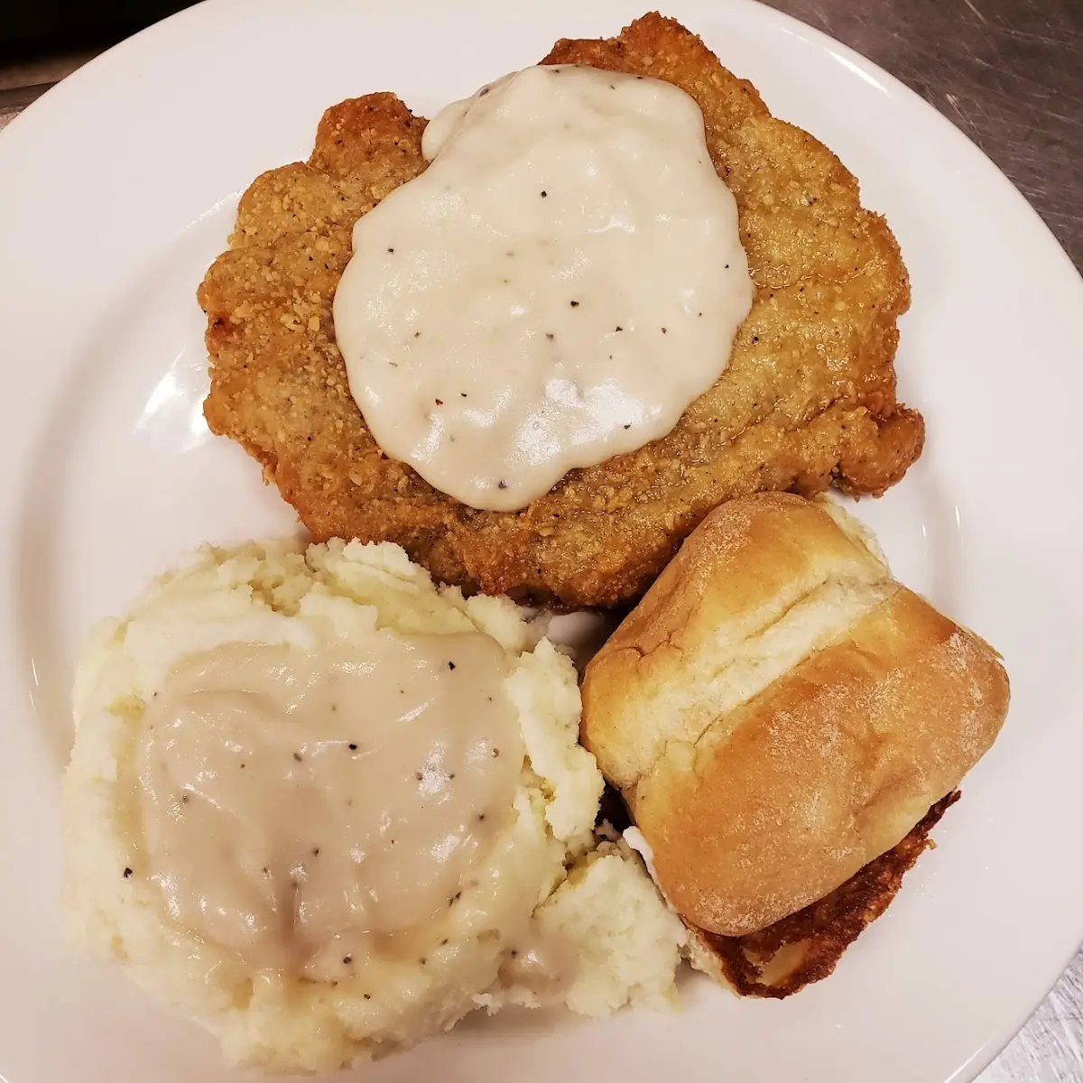 Chicken Fried Steak and Mashed Potatoes & Gravy