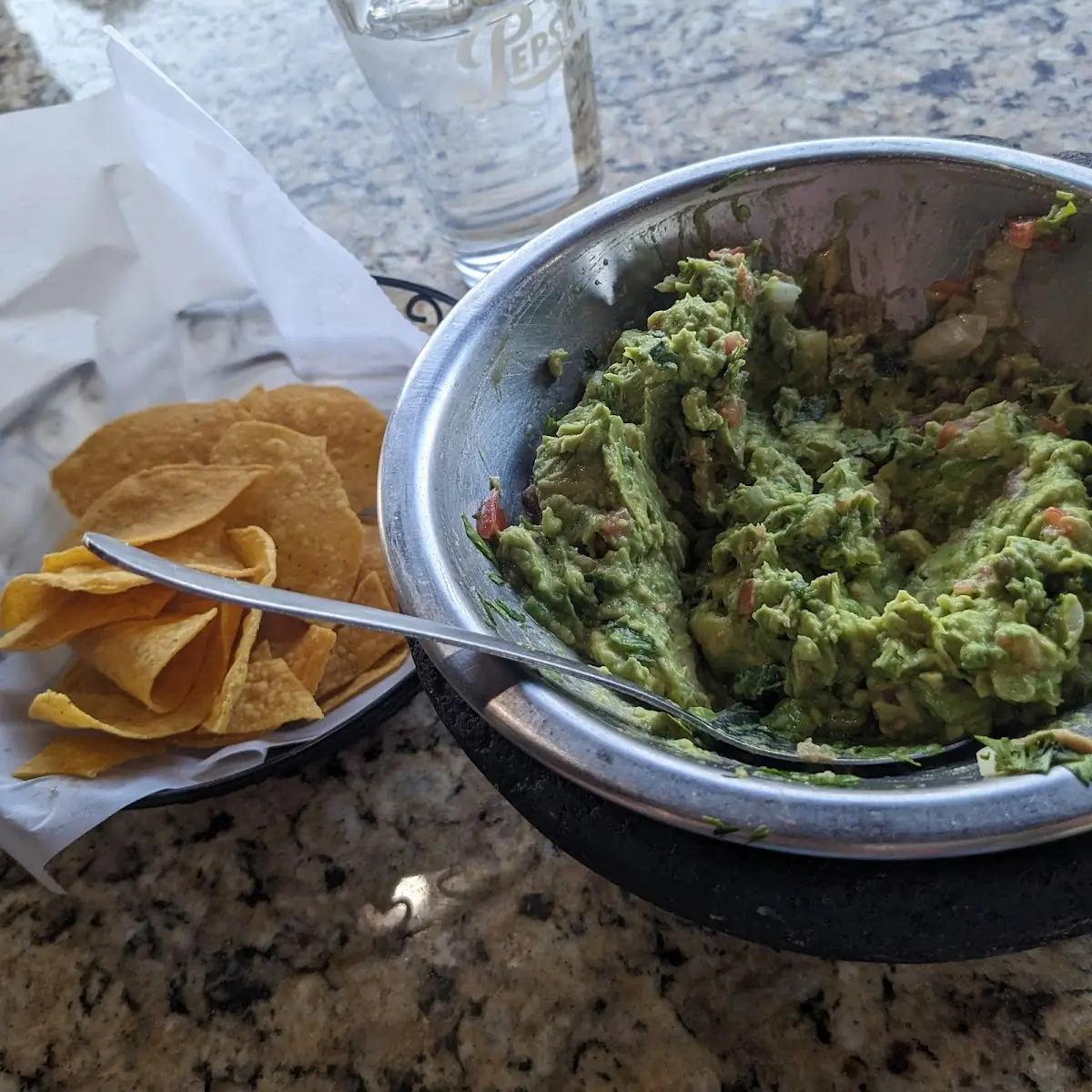 Fresh Guacamole and Chips