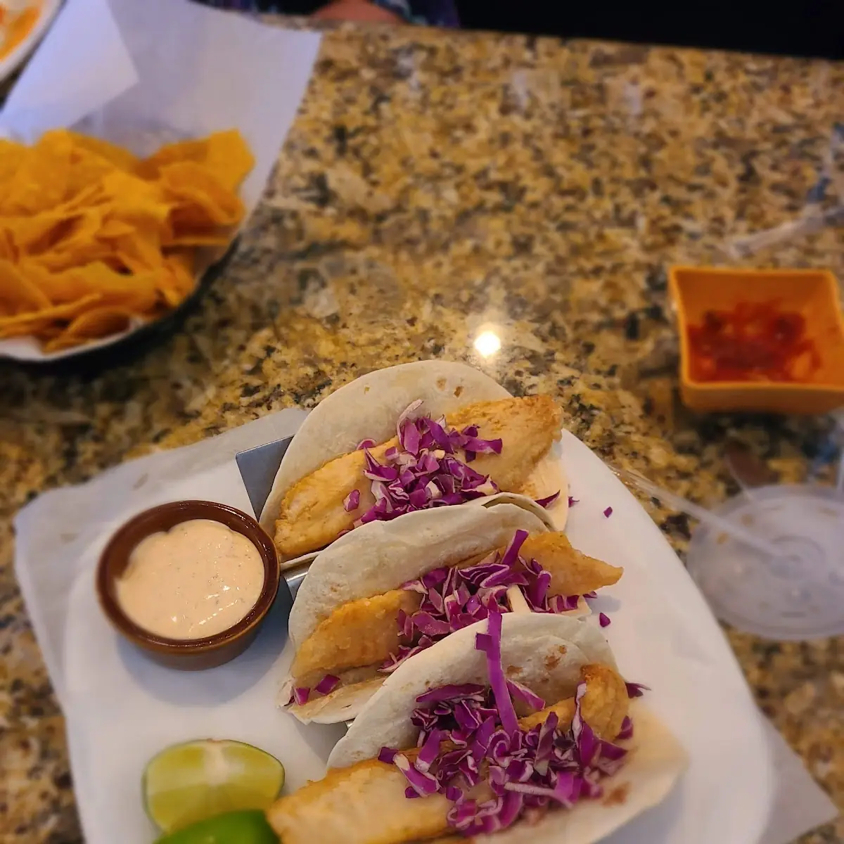 Pastor Fish Tacos