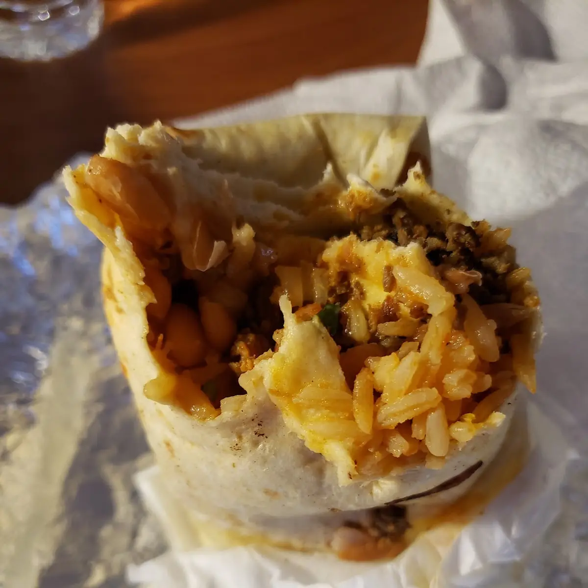 Missing Paid for Guacamole in My Asada Burrito