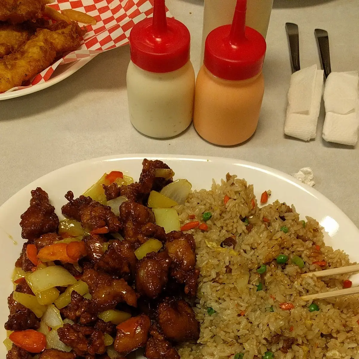 Orange Chicken Fried Rice