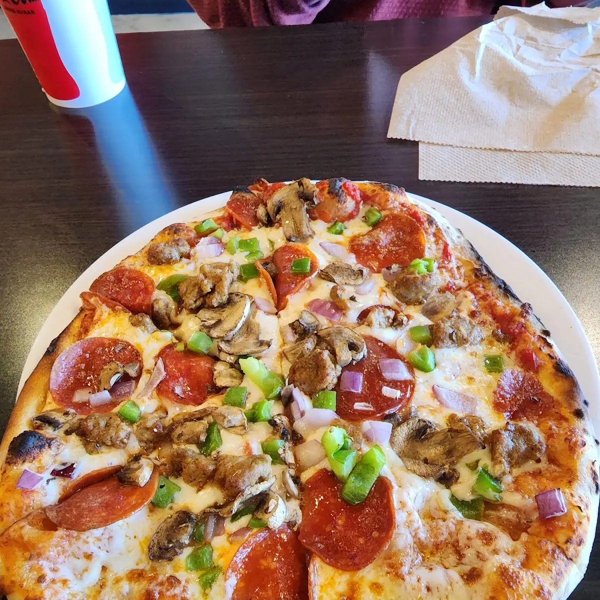 Pepperoni Sausage Pizza
