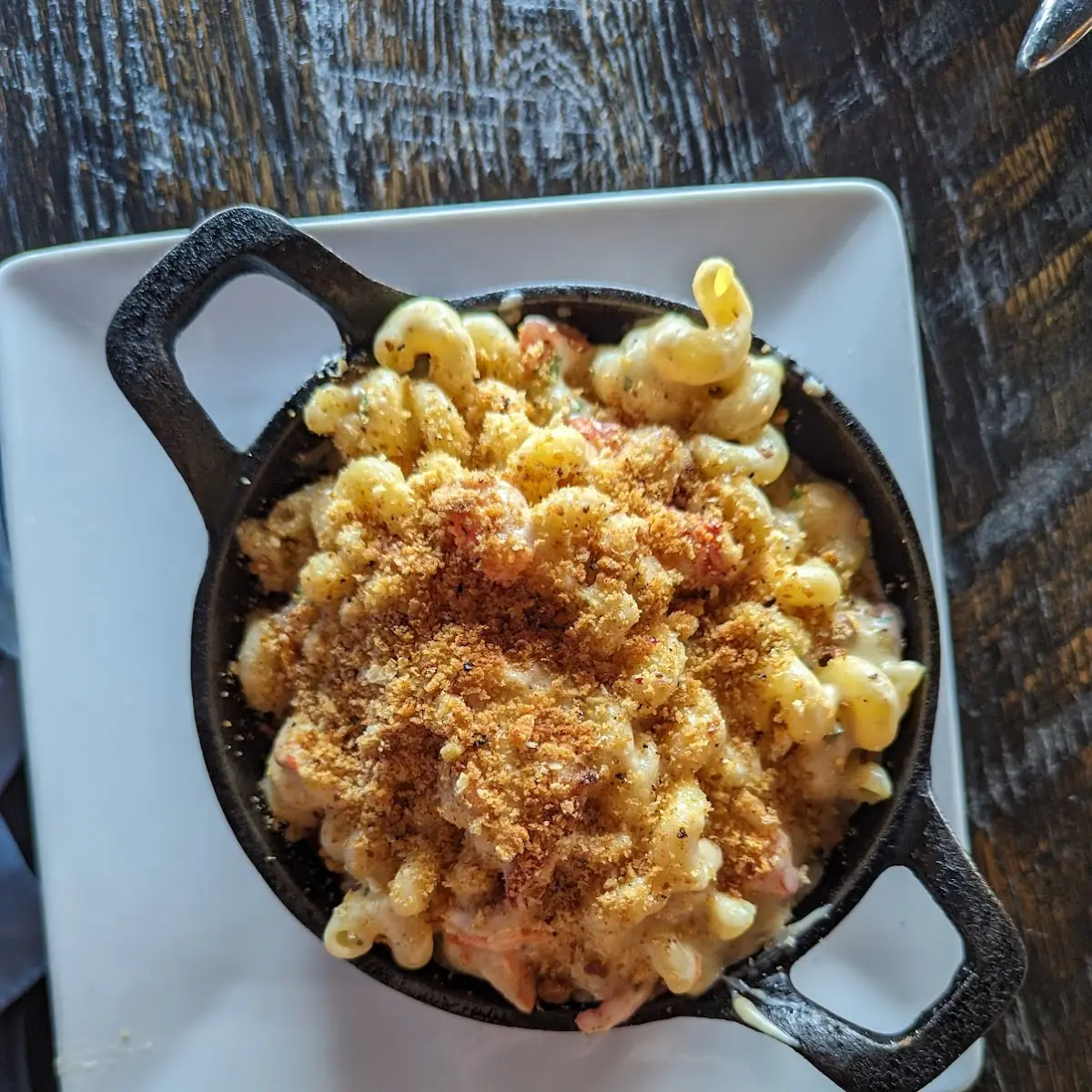 Baked Lobster Mac and Cheese