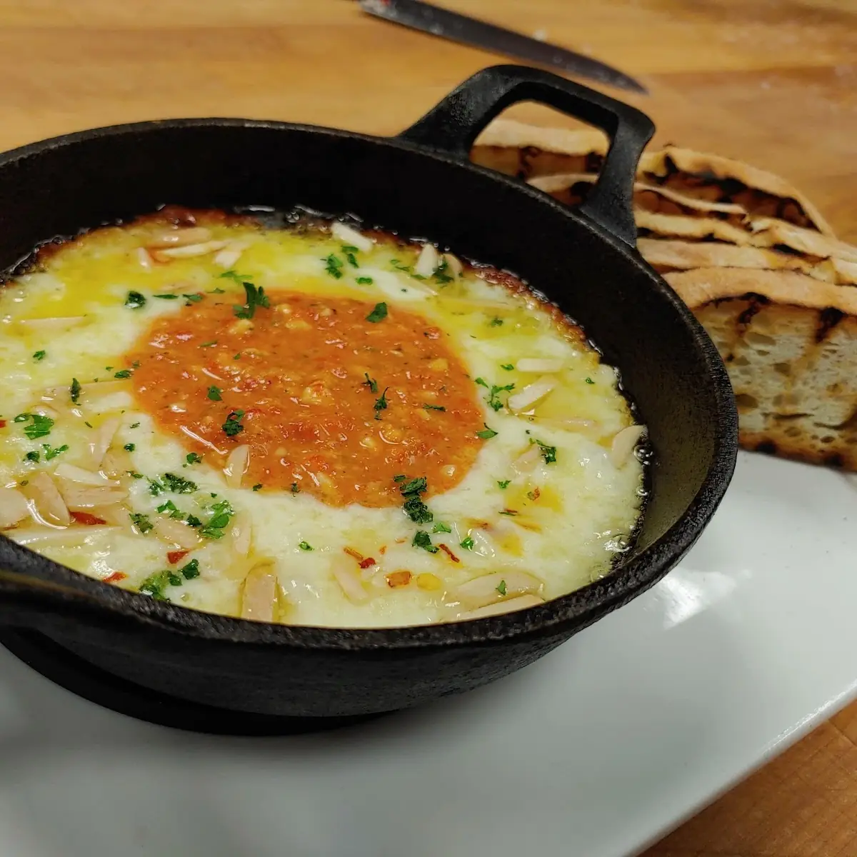 Cast Iron Crab Dip